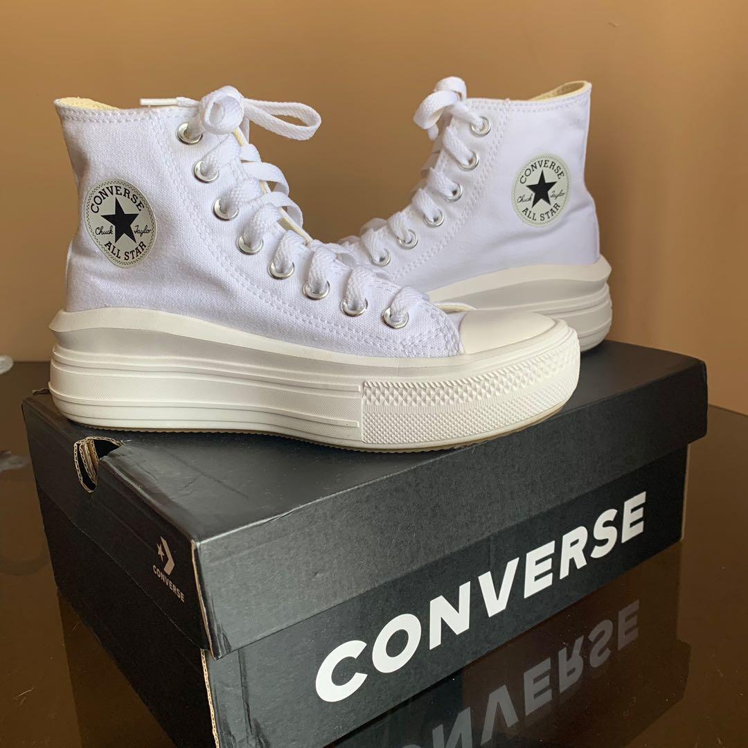 Womens chuck taylor all star velcro sneakers in white & gold hot sale