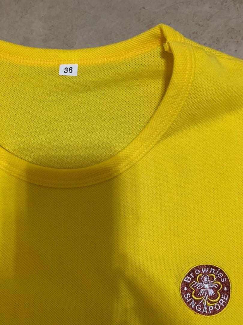 Brownie uniform tee, Babies & Kids, Babies & Kids Fashion on Carousell