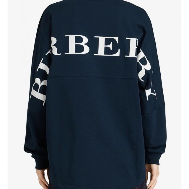 Burberry back logo hot sale sweatshirt