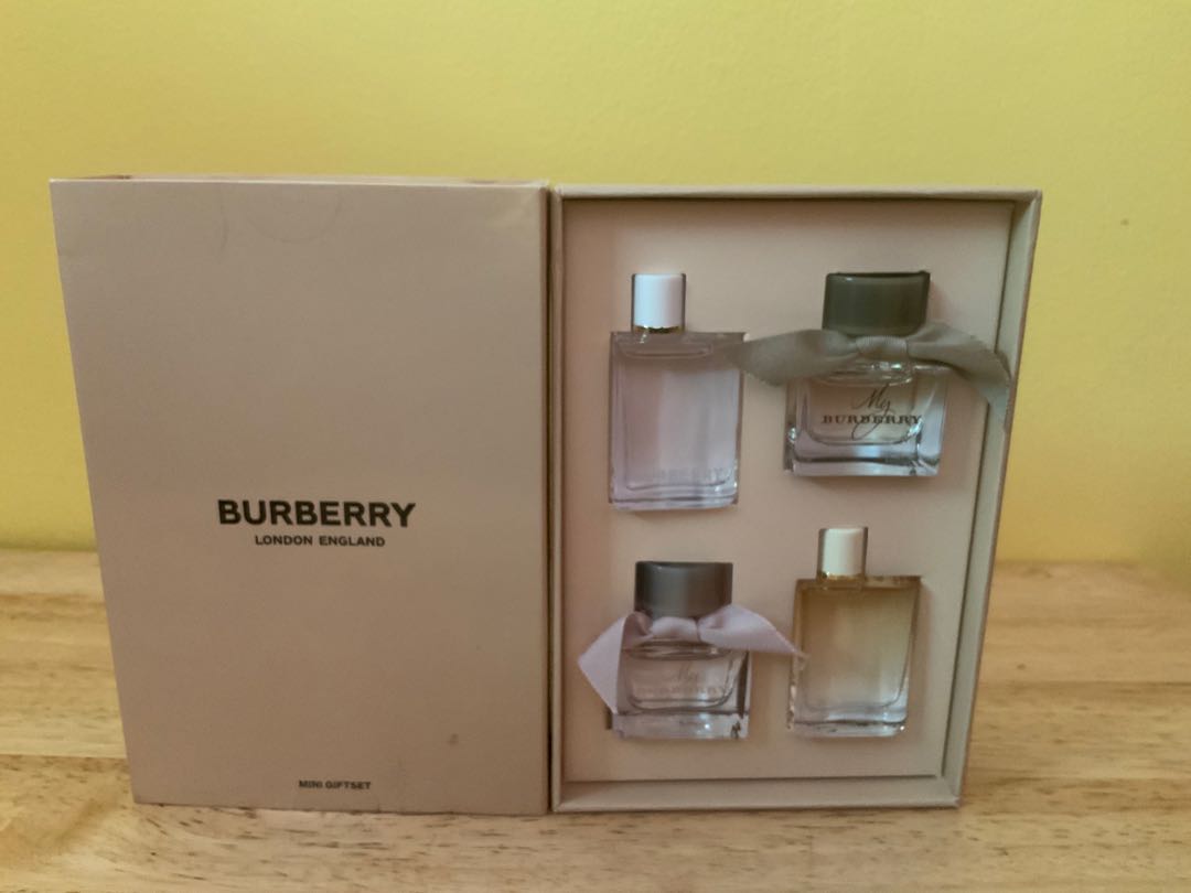 Burberry Coffret set, Beauty & Personal Care, Fragrance & Deodorants on  Carousell
