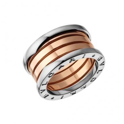 Bvlgari b zero1 ring rose sale gold