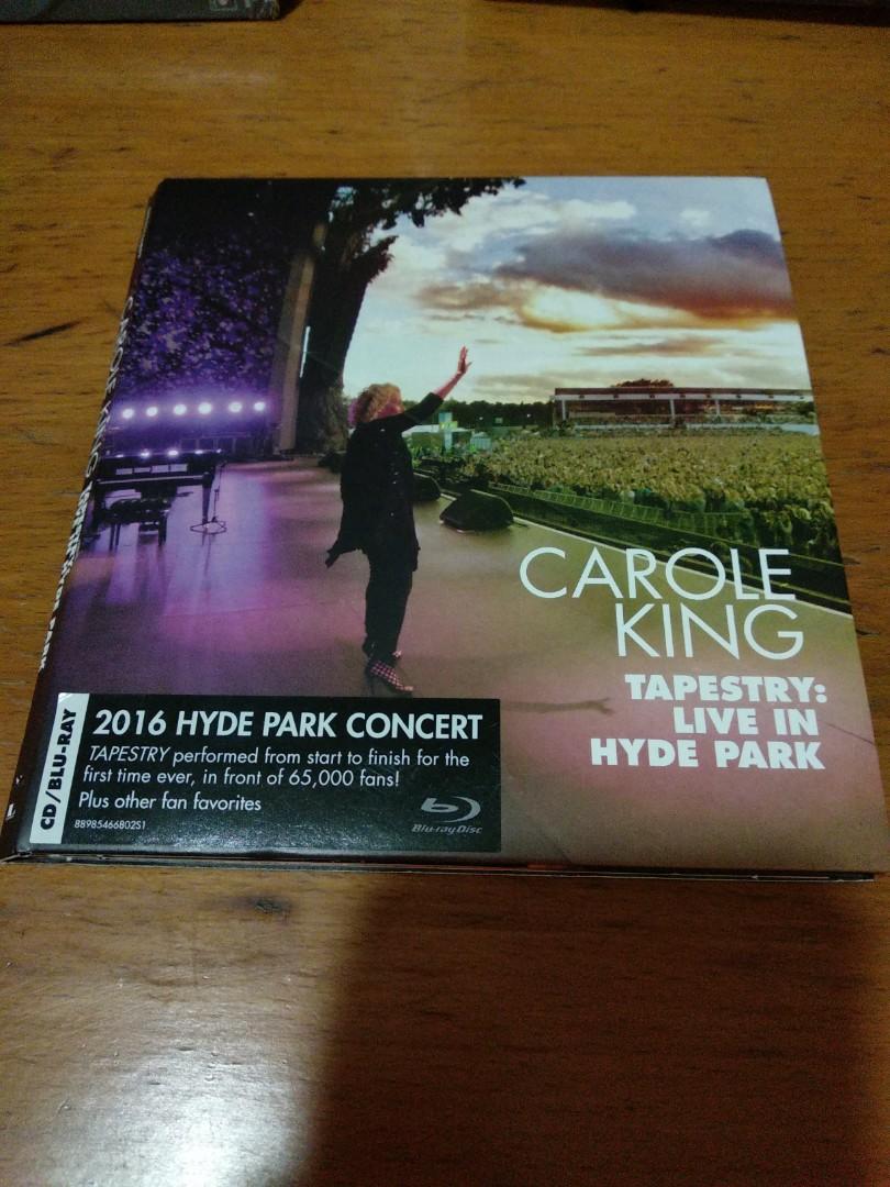 Carole King. Tapestry LIVE IN HYDE PARK - CD+BLU-RAY USA, 興趣及