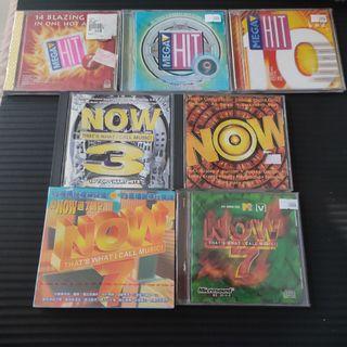 CD：熱門暢銷排行流行金曲_3Megahit/4Now+7Max：共7+7片14款、全收+3+1片！