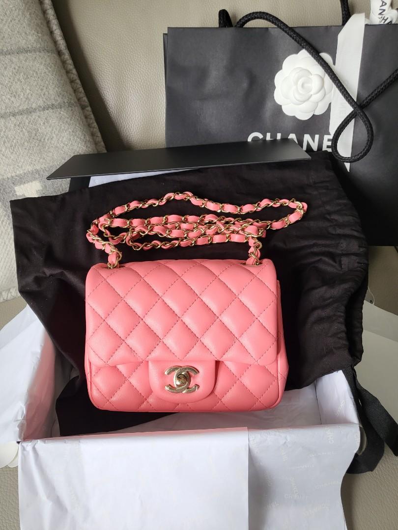 Chanel Mini Square Flap Bag, Women's Fashion, Bags & Wallets, Cross-body  Bags on Carousell