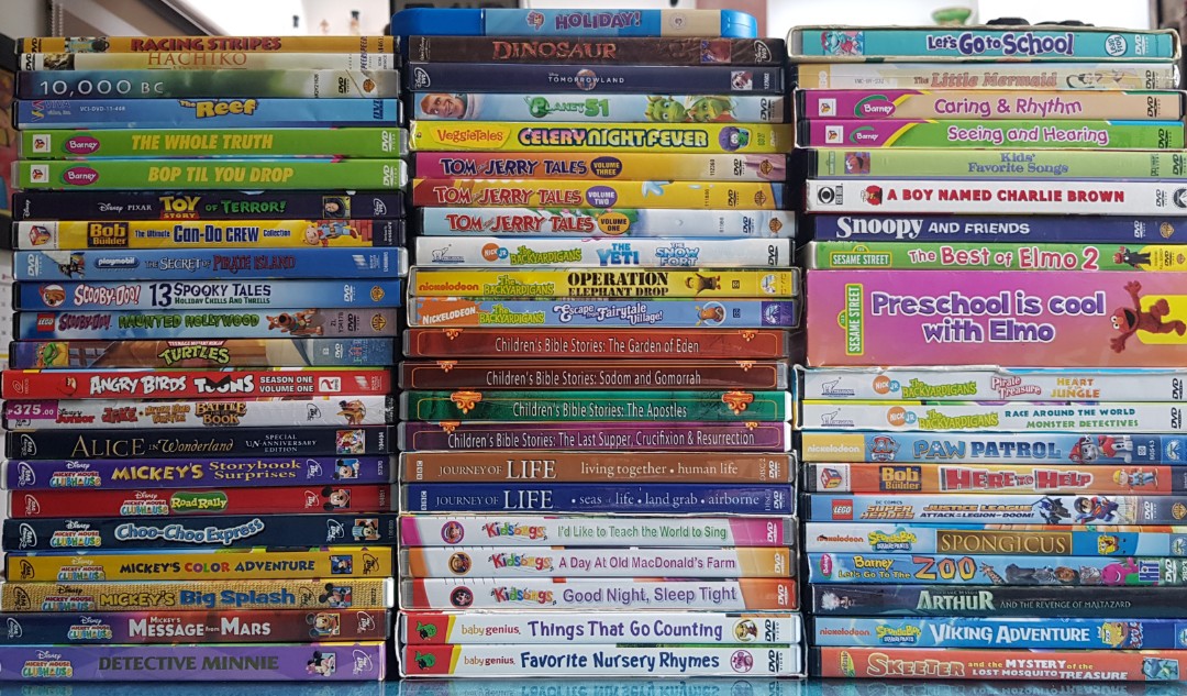 Children's Movie Collection (Take All), Hobbies & Toys, Music & Media ...