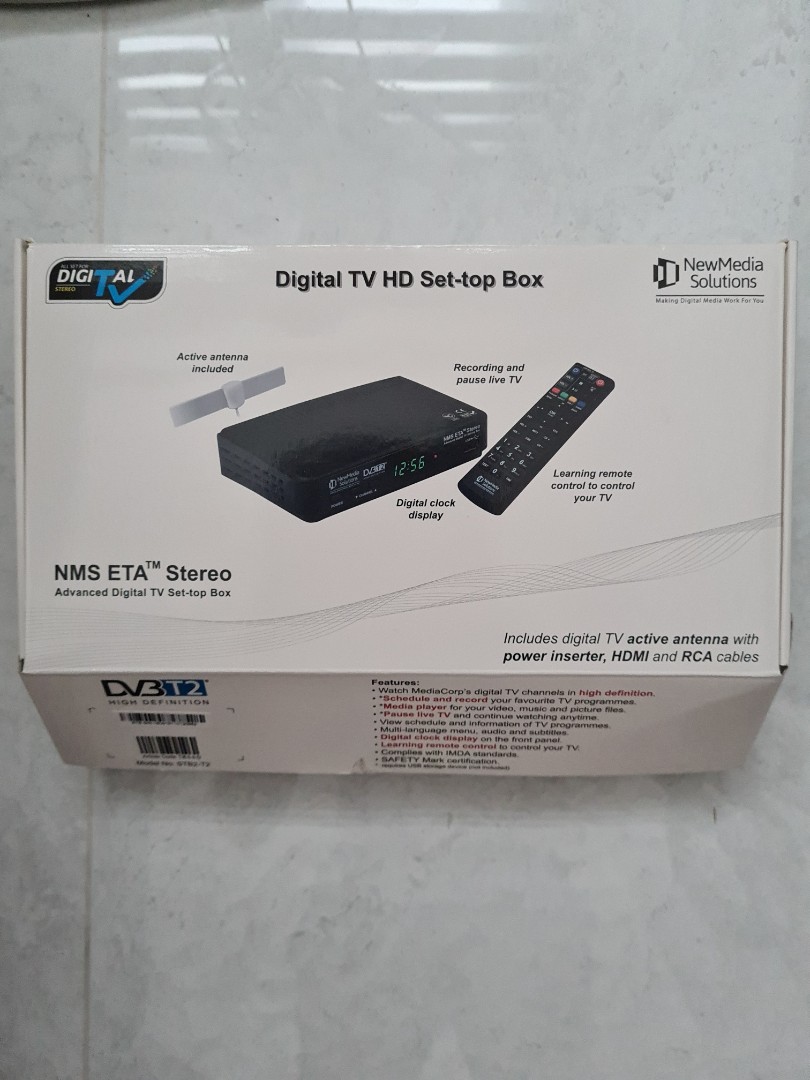 set) Advanced digital TV set top box (New media solution), TV