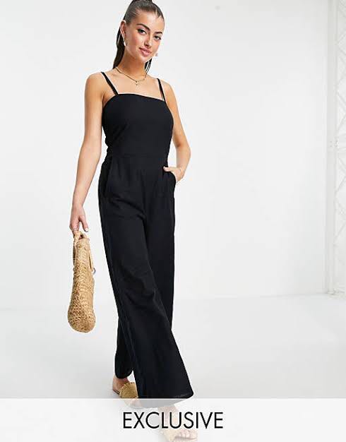 Cotton On Square neck Jumpsuit, Women's 