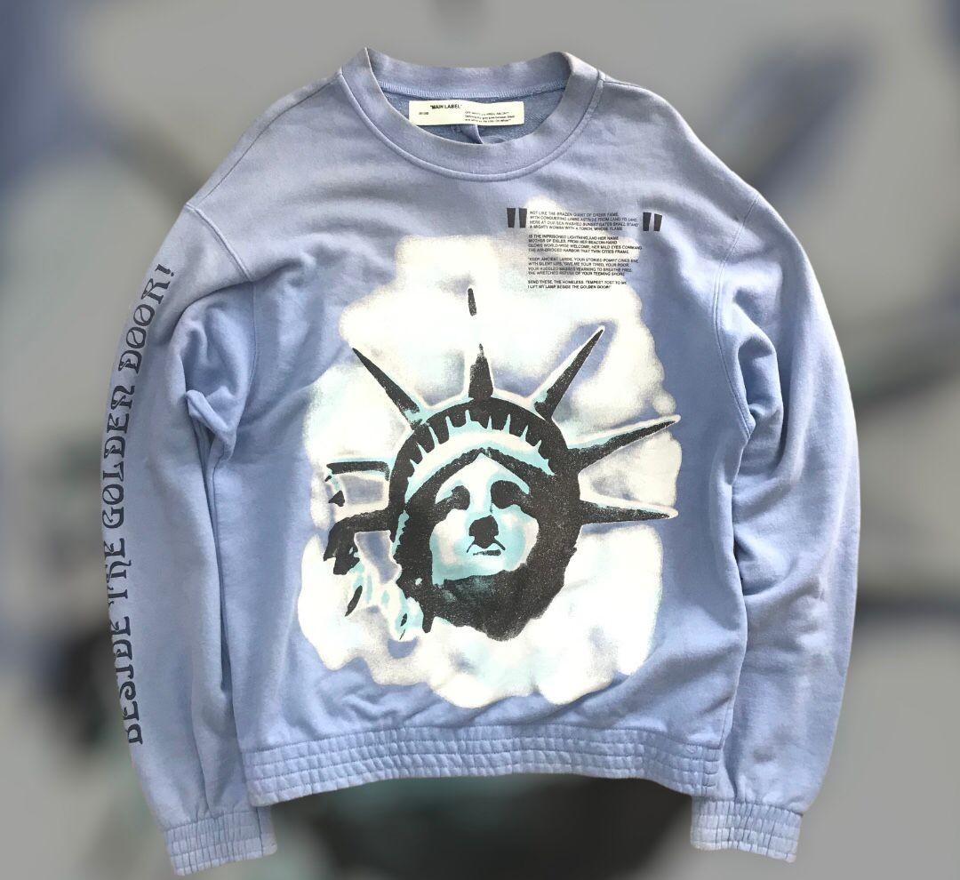 Off white new arrivals liberty crewneck