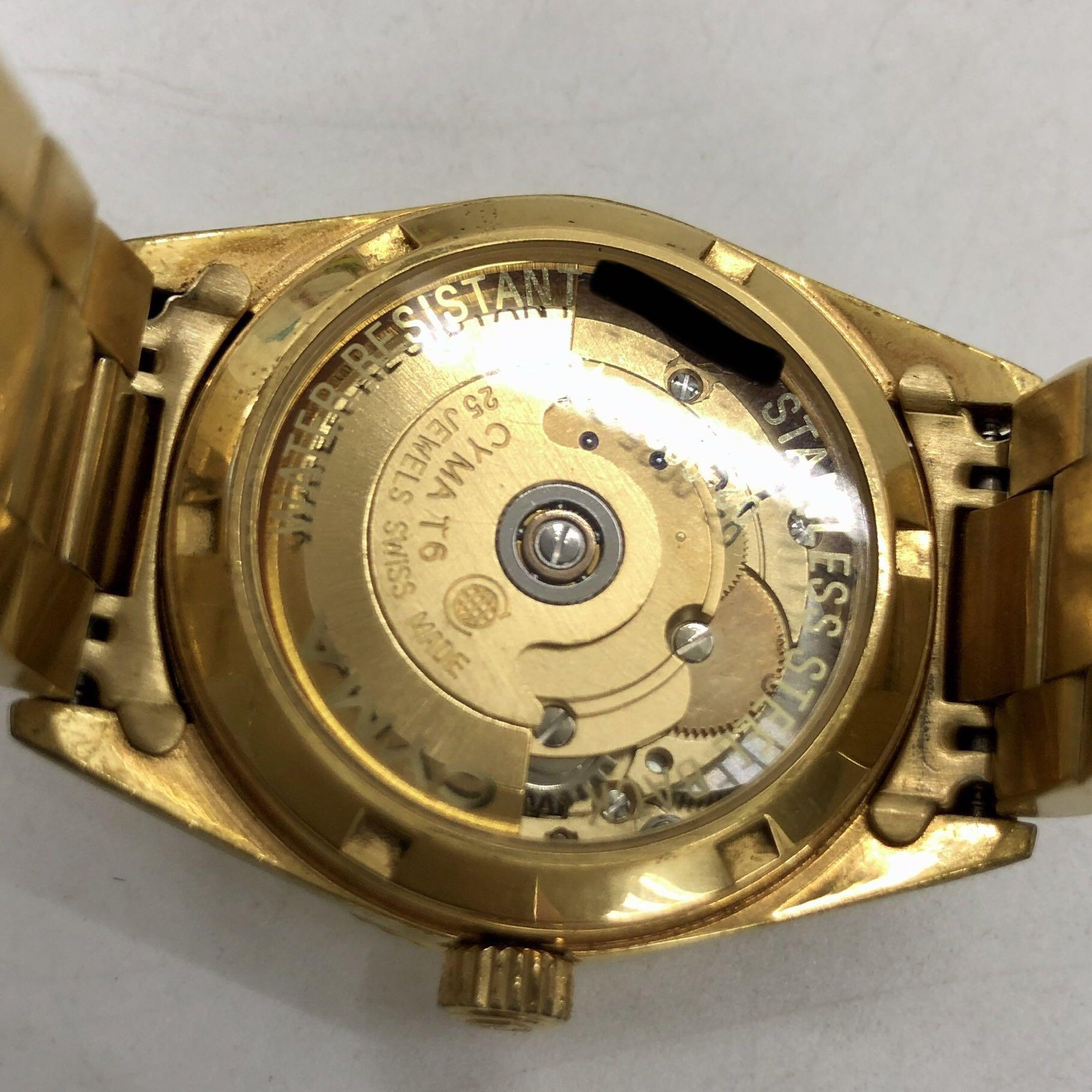 Cyma automatic 25 jewels sales