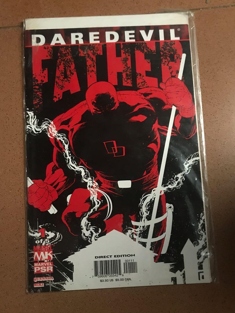 DAREDEVIL FATHER #1-2 (Category: Comics & Manga) located in Quezon City. Submitted by mariellakilla (Listing ID 1162836058, Image 2). Description: ‼️good as new ‼️ sold as set.