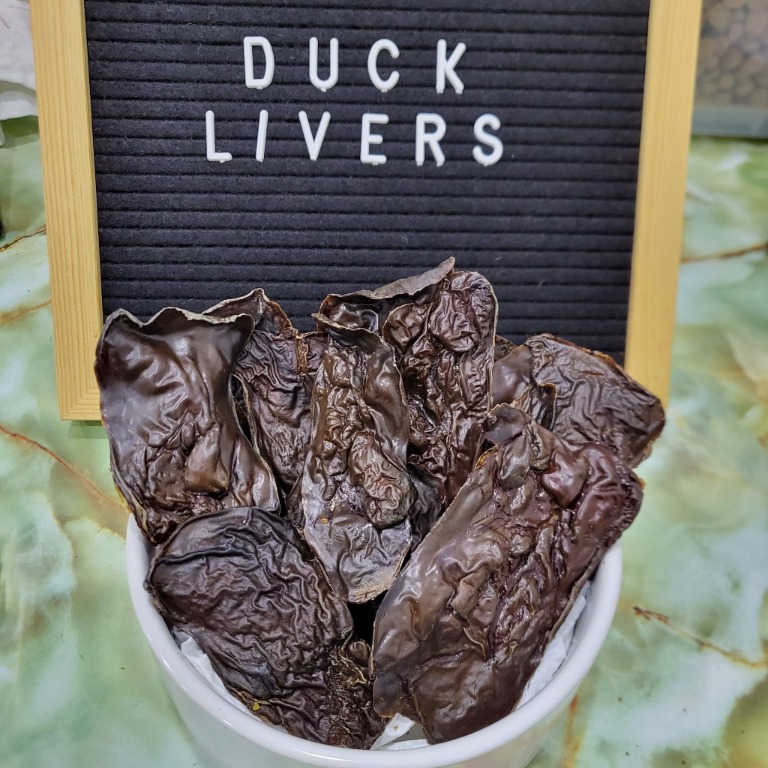 Dehydrated Duck Livers, Pet Supplies, Pet Food on Carousell