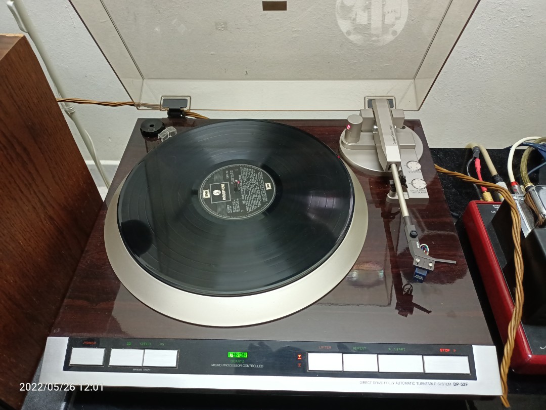 Denon dp52f hi end turntable, Audio, Other Audio Equipment on Carousell