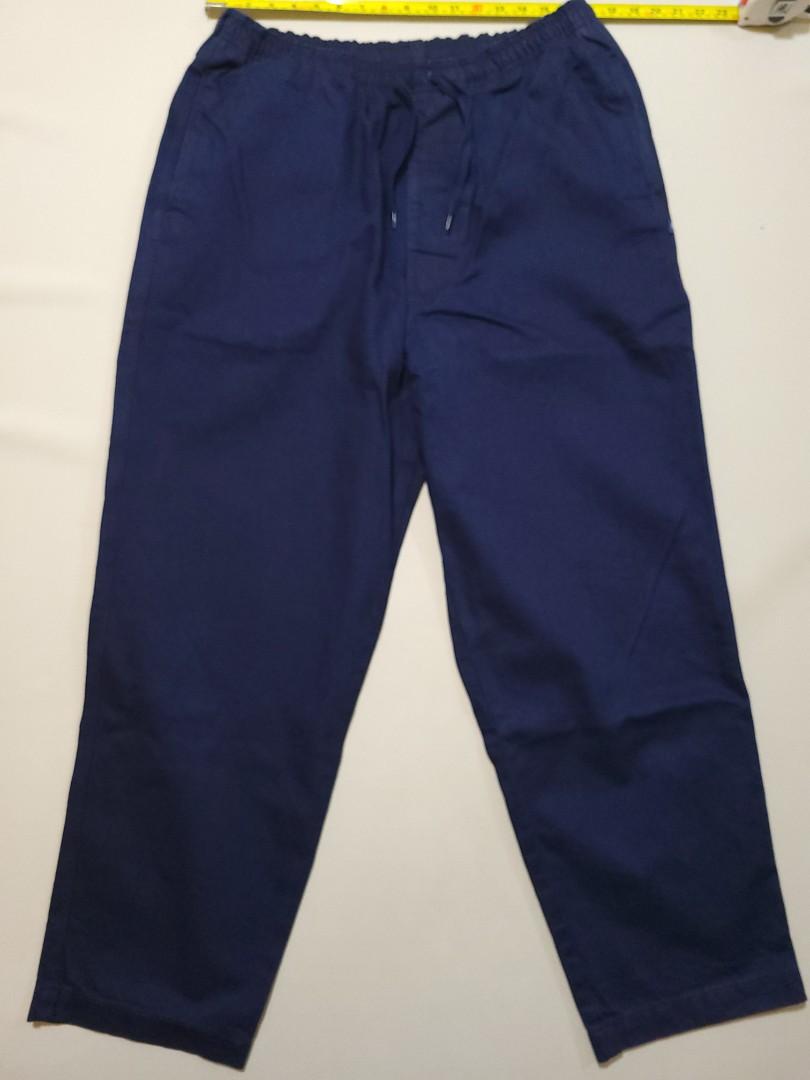 DESCENDANT DCDT SHORE DENIM BEACH TROUSERS SIZE 04 XL, 男裝, 褲