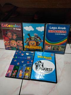 DVD Anak Cocomelon, Farmees, Lagu Anak Indonesia, Chuchu Tv