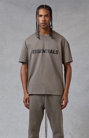 essentials t shirt taupe
