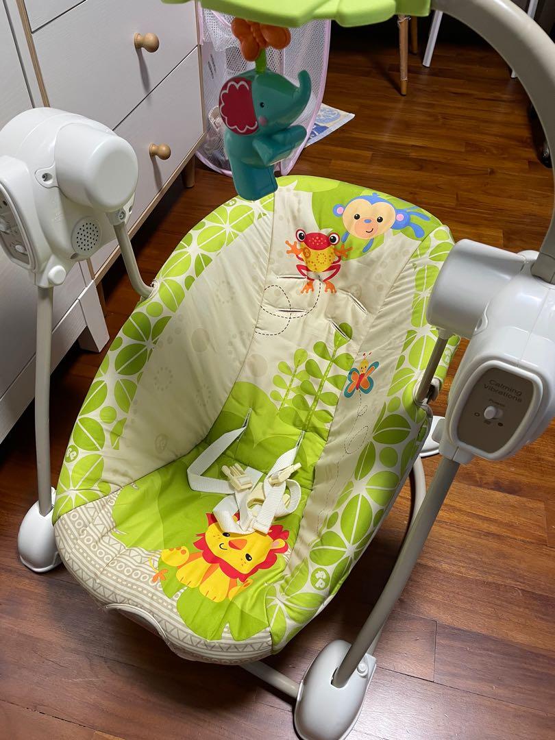 Automatic baby rocker fisher on sale price