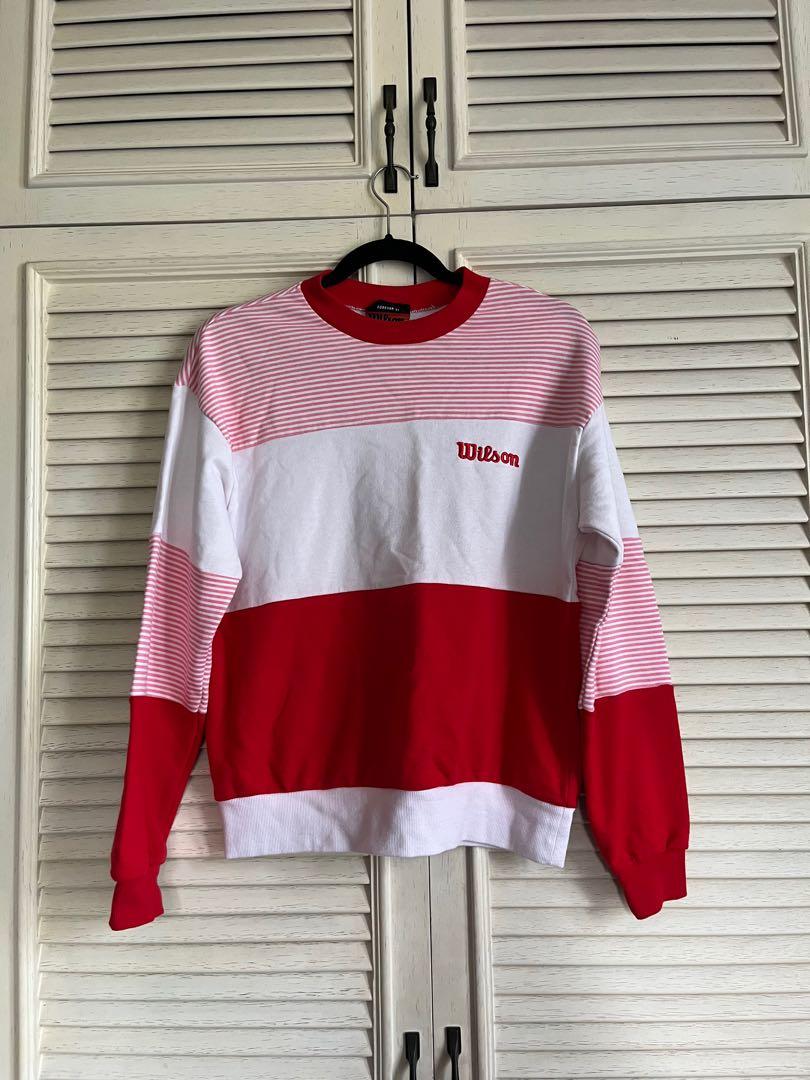 Forever 21 x Wilson Crewneck Women s Fashion Coats Jackets and