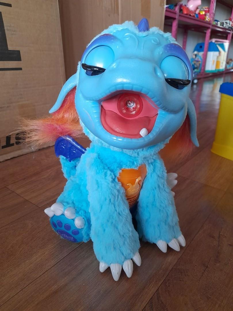 Fur Real Torch My Blazing Dragon Toy Sounds Lights Steam Hasbro