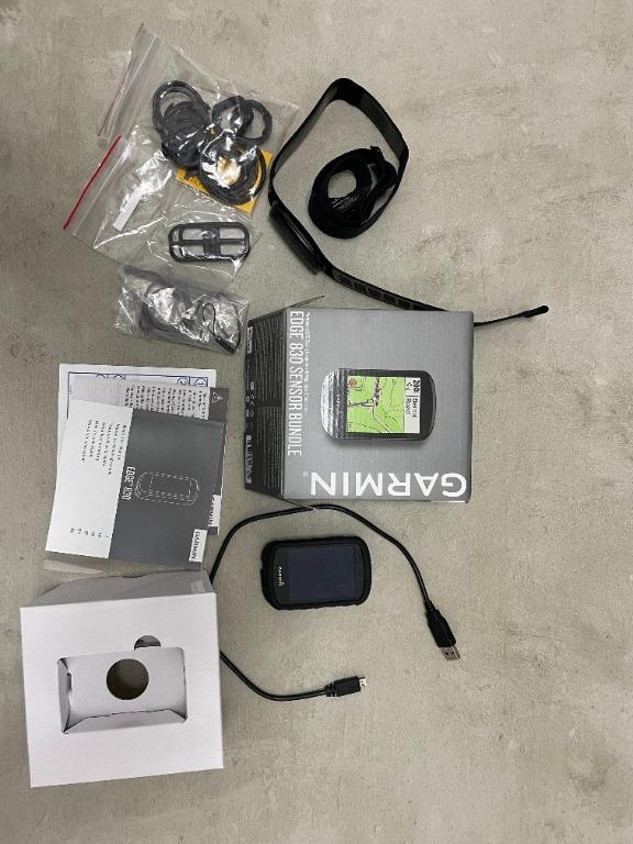 Garmin edge hot sale 830 cadence sensor