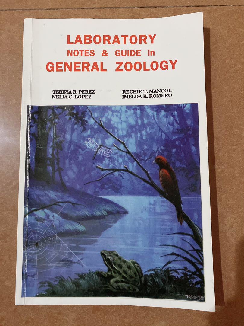 General Zoology Laboratory Notes and Guide in General Zoology Teresa R