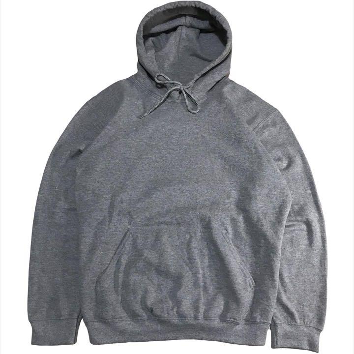Gildan Blank Hoodie, Fesyen Pria 