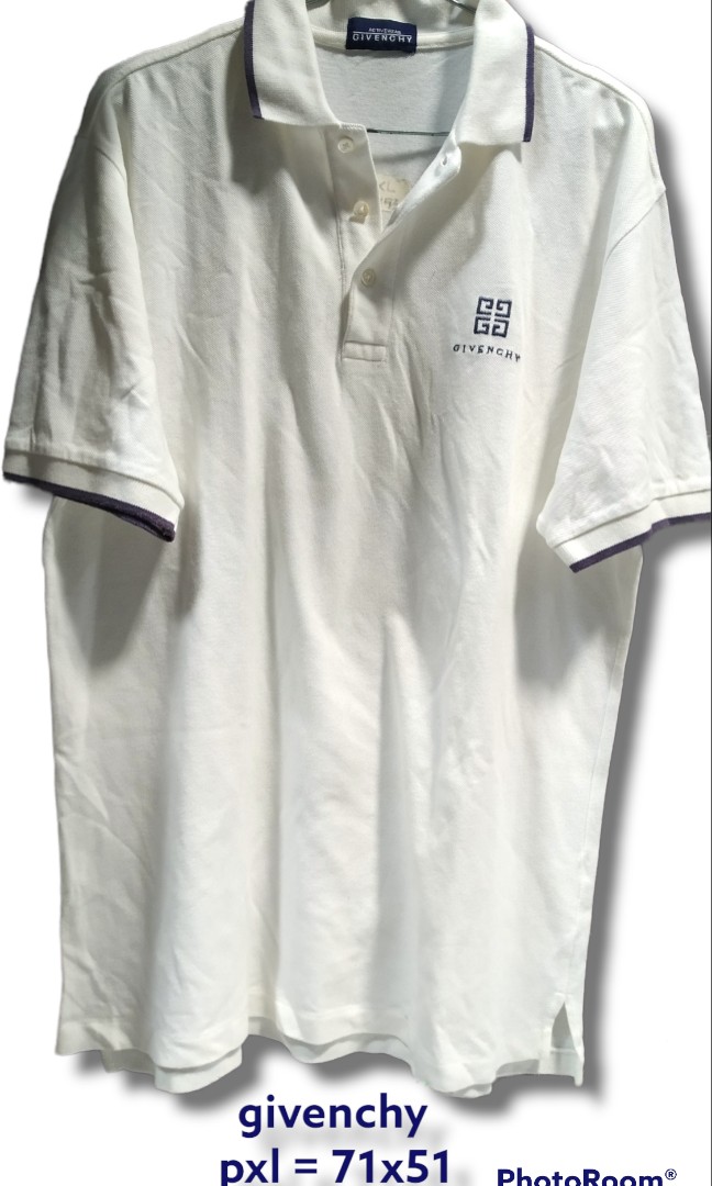givenchy polo shirt, Fesyen Pria, Pakaian Atasan di Carousell