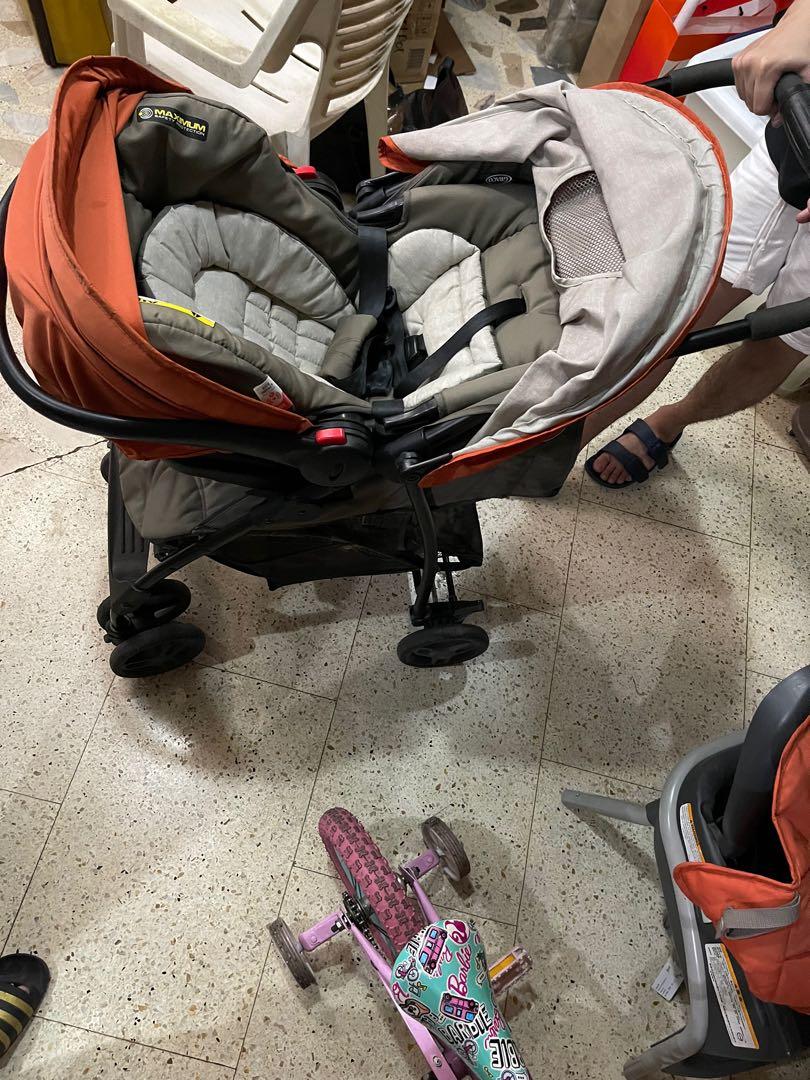 Graco stroller with baby carrier car seat Babies Kids Going