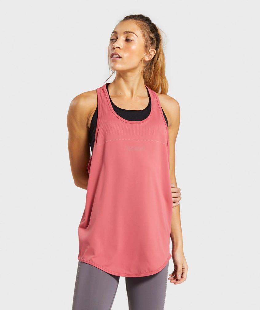 Gymshark Lightweight seamless vest Pink XS, Women's Fashion, Activewear on  Carousell