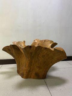 Hand carved Wood root bowl - Ifugao