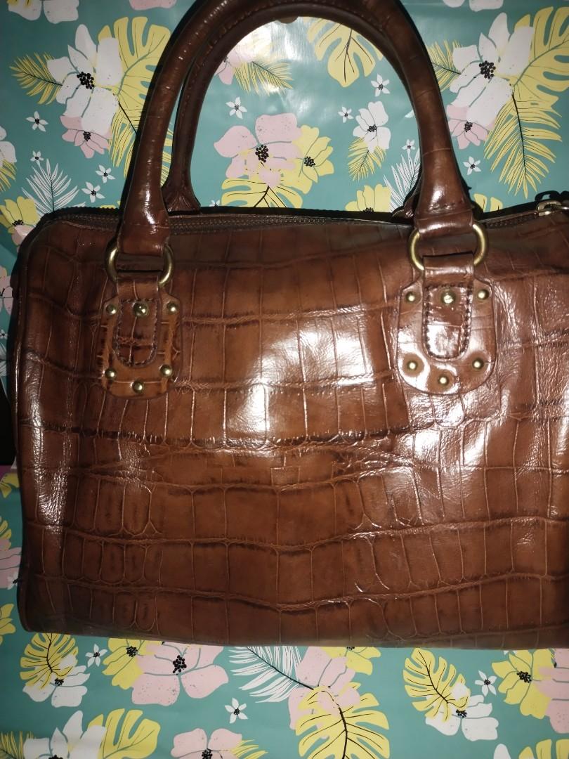 Handbag Nicole St Gilles Croco