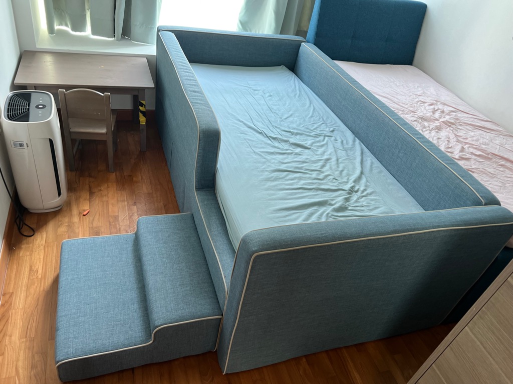 Blue Single Bed Tallboy Harvey Norman, Babies & Kids, Baby Nursery