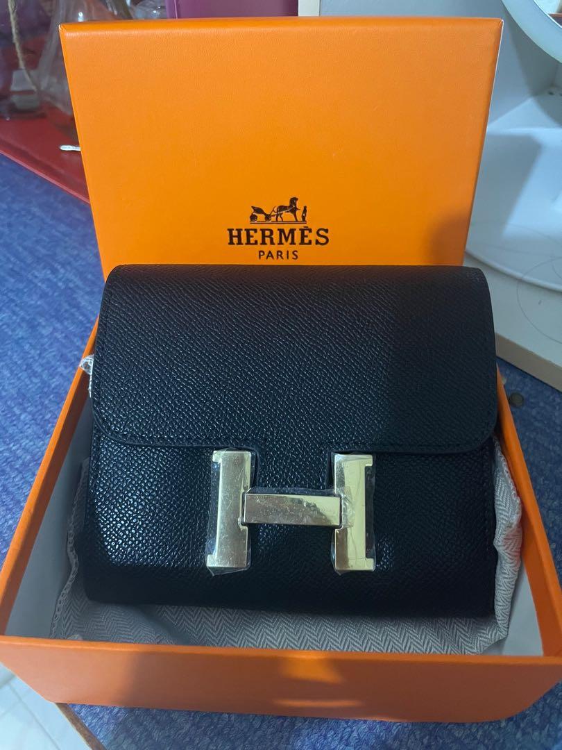 Hermes constance compact wallet clearance