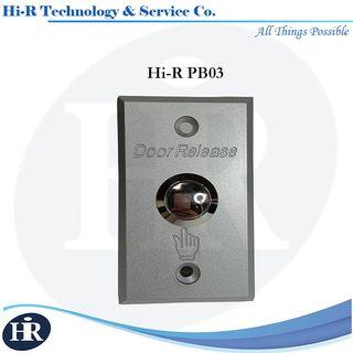 Hi-R PB01 with Door Release Sign (Access Control Accessories)