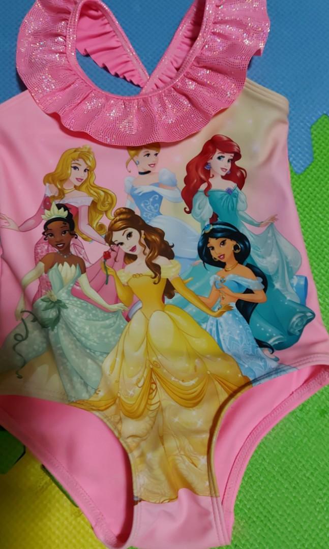 H&M Disney Princesses swimsuit, Babies & Kids, Babies & Kids Fashion on