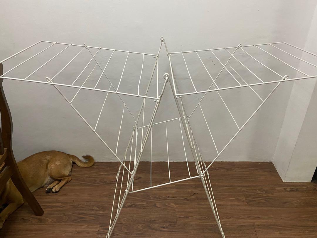 IKEA FROST Drying rack, in/outdoor, white, Furniture & Home Living