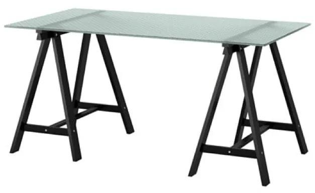 Ikea honeycomb hot sale glass desk