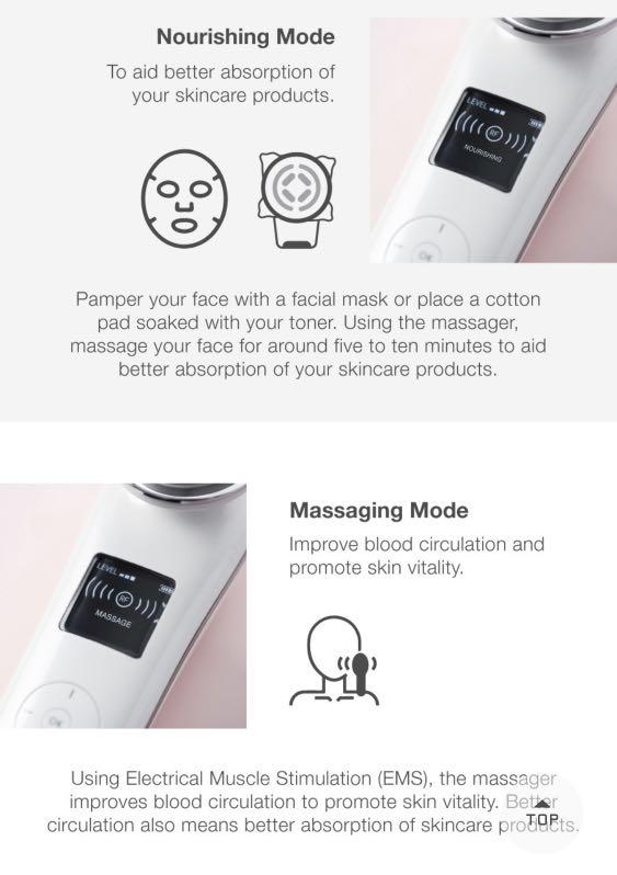 Iuiga RF (Radiofrequency) Skin Rejuvenator & Massager Device, Beauty