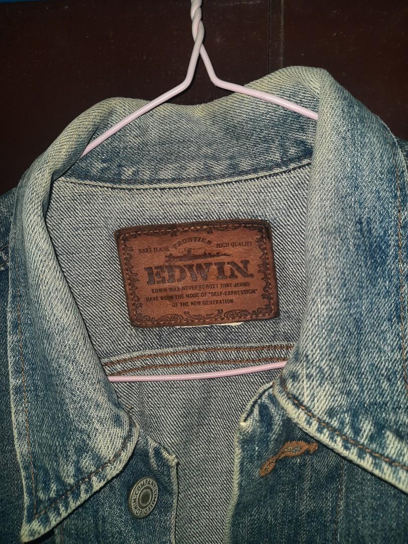 Jaket jeans outlet edwin original