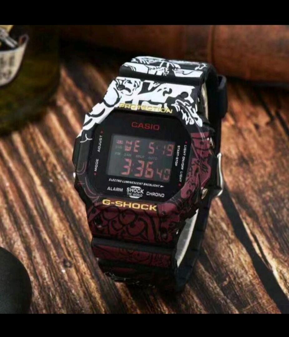 Jam G Shock Dw 5600 Seri One Piece Limited Edition New Fesyen Pria