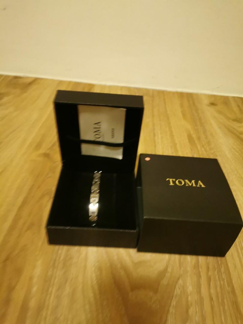 TOMA3M Men Bracelet Pink Gold Germanium Made in Japan New | eBay