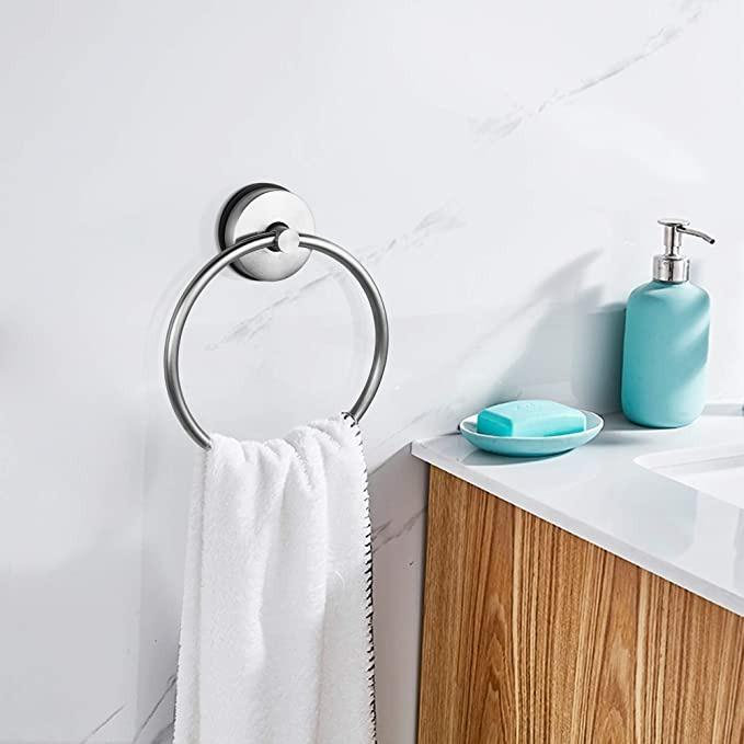 Washcloth holder for sink clearance