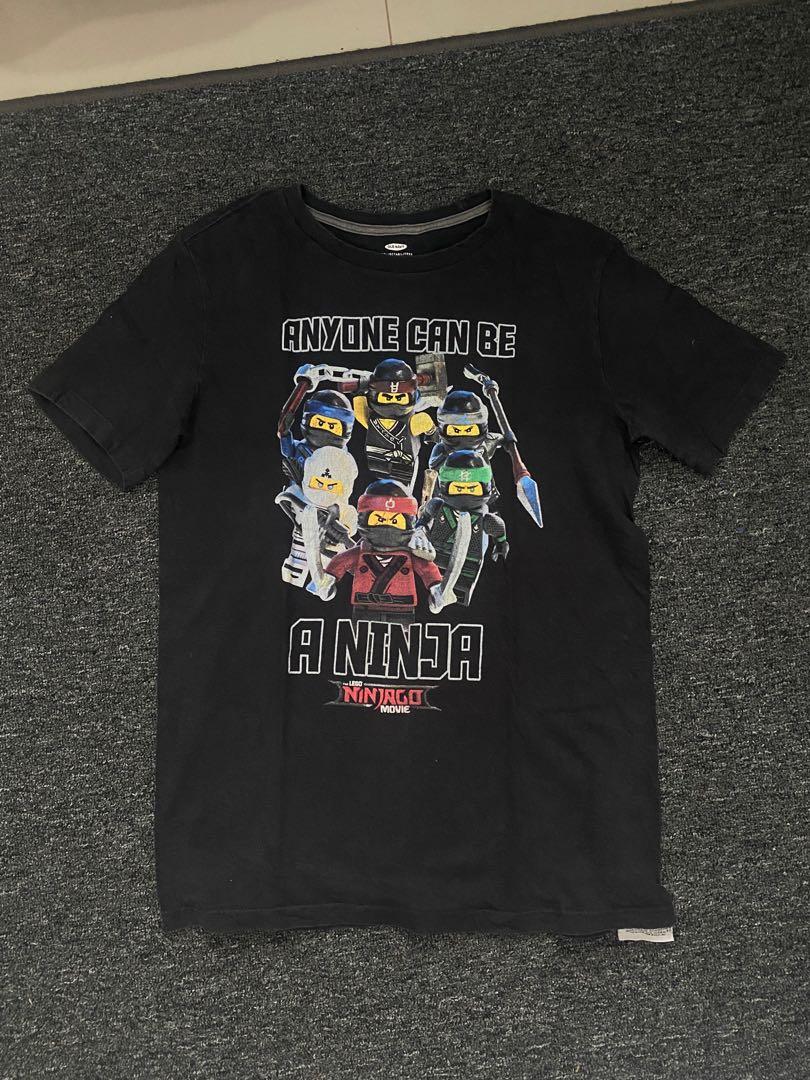 Kaos OLD NAVY X NINJAGO Fesyen Pria Pakaian Atasan di Carousell