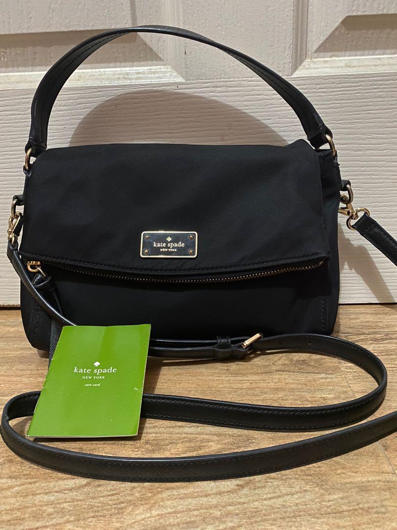 Kate spade clearance black nylon crossbody