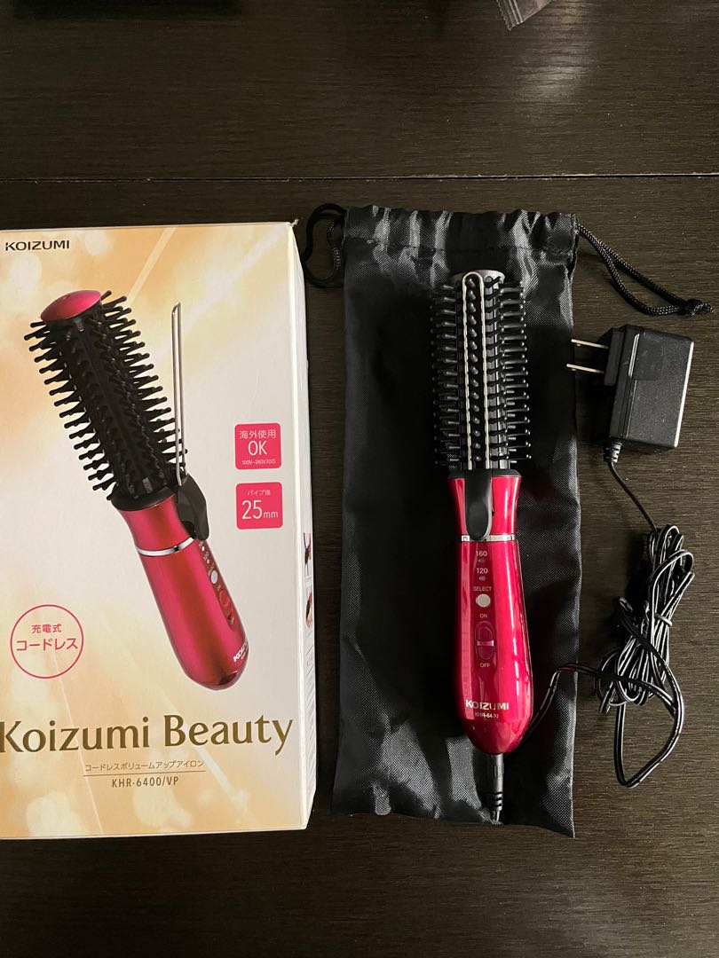 コードレスボリュームアップアイロン KOIZUMI KHR-6400 VP - ヘアアイロン