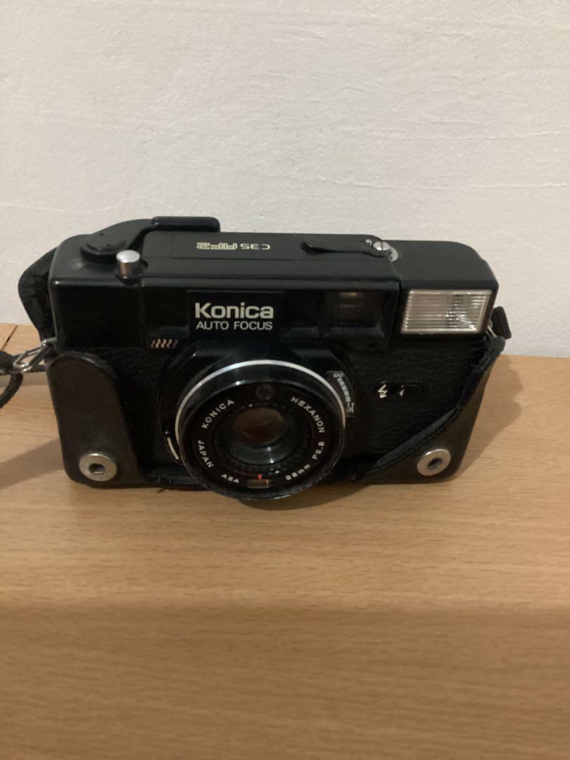 Konica C35 AF2 (Category: Cameras) located in Imus. Submitted by mariiiiiiiiii (Listing ID 1162838216, Image 2). Description: Konica C35 AF2 is a point and shoot film camera. Selling as is. Last price posted Last check for repair was around 2019-2020. The aperture ring does not close, asked before sa quiapo can still be fixed daw kaso medyo matagal kaya di ko napagawa. You can try ipagawa if want mo or just for collection Shipping fee shall be sh