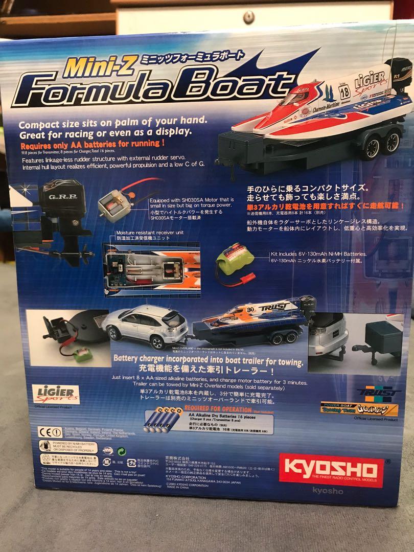 Kyosho Mini - Z Formula Remote Control Boat