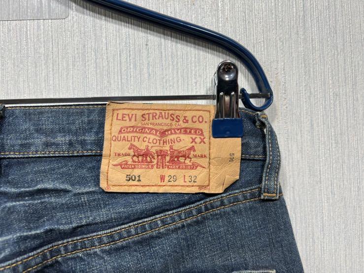 Levis 501 shop w29 l32