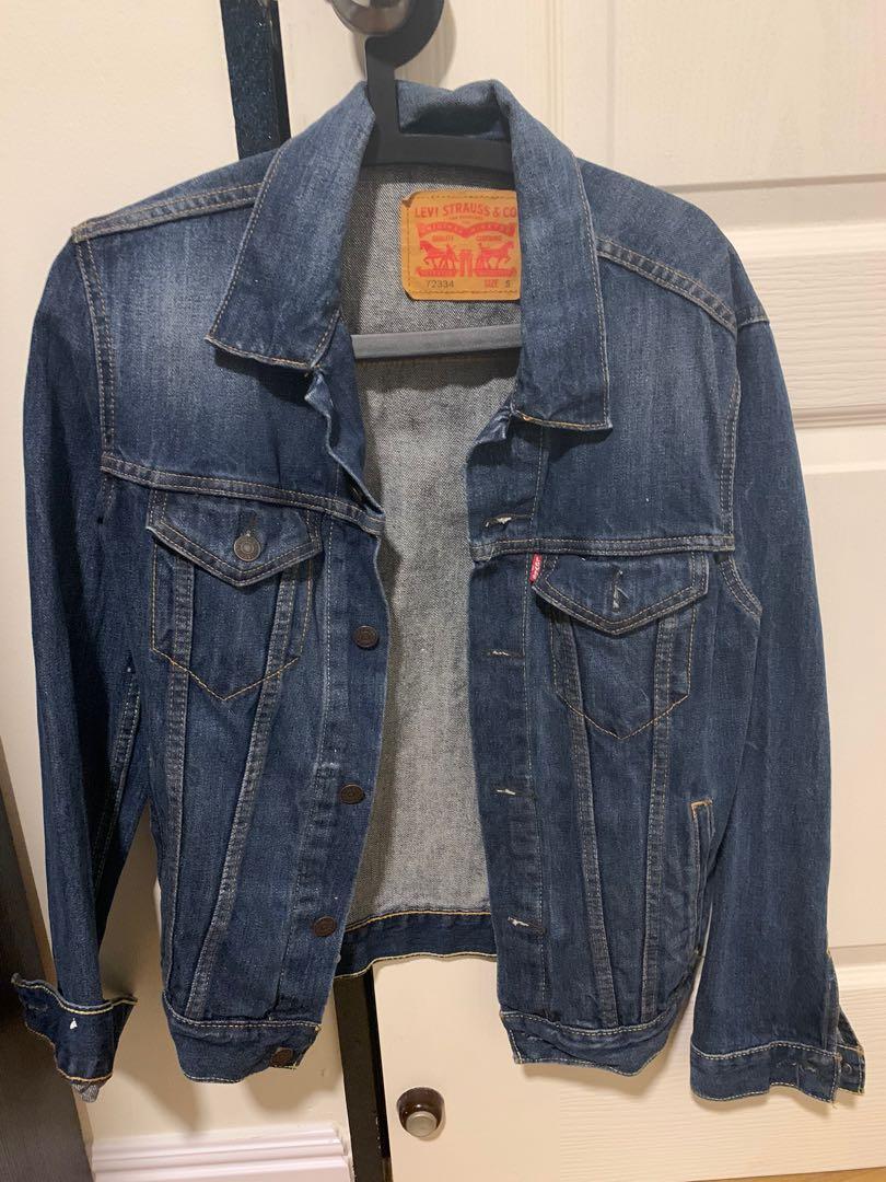 Levi's Denim Jacket, Men's Fashion 