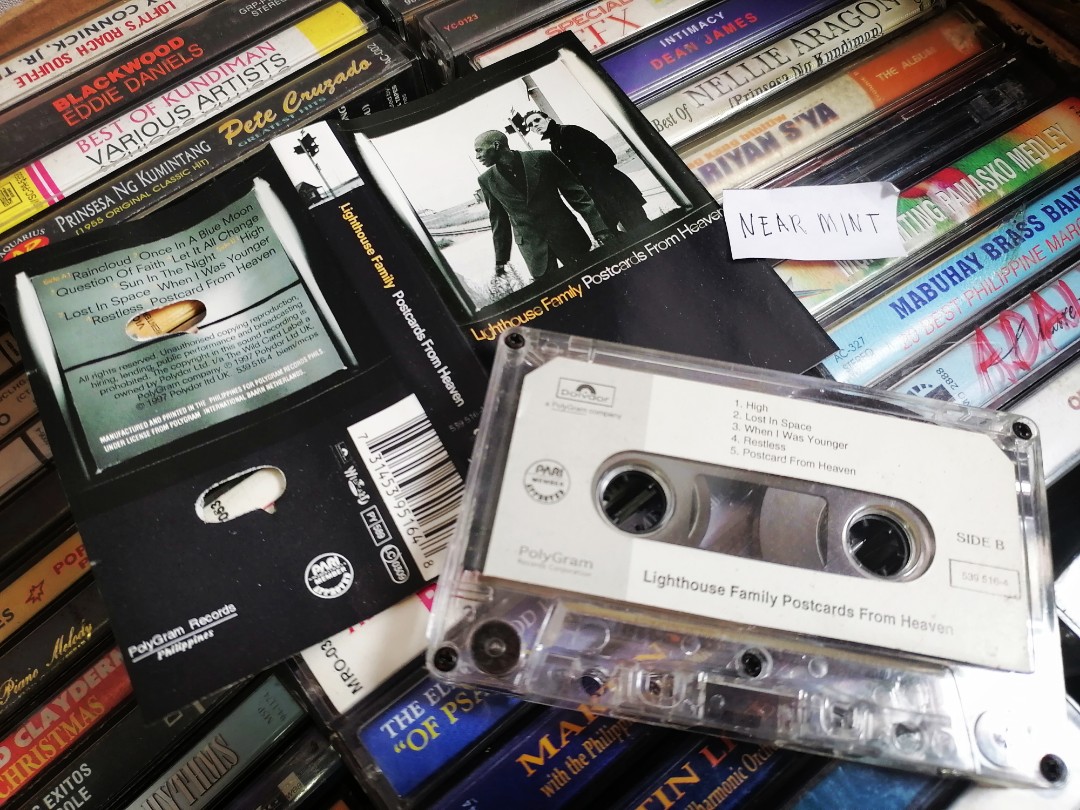 Lighthouse Family Postcards from Heaven Original Vintage Cassette Tapes