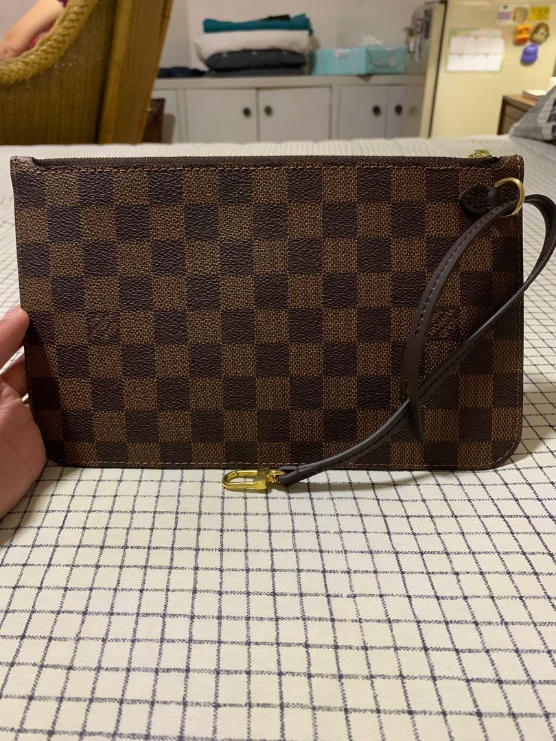 Louis Vuitton Damier Ebene Neverfull MM clutch Luxury Bags